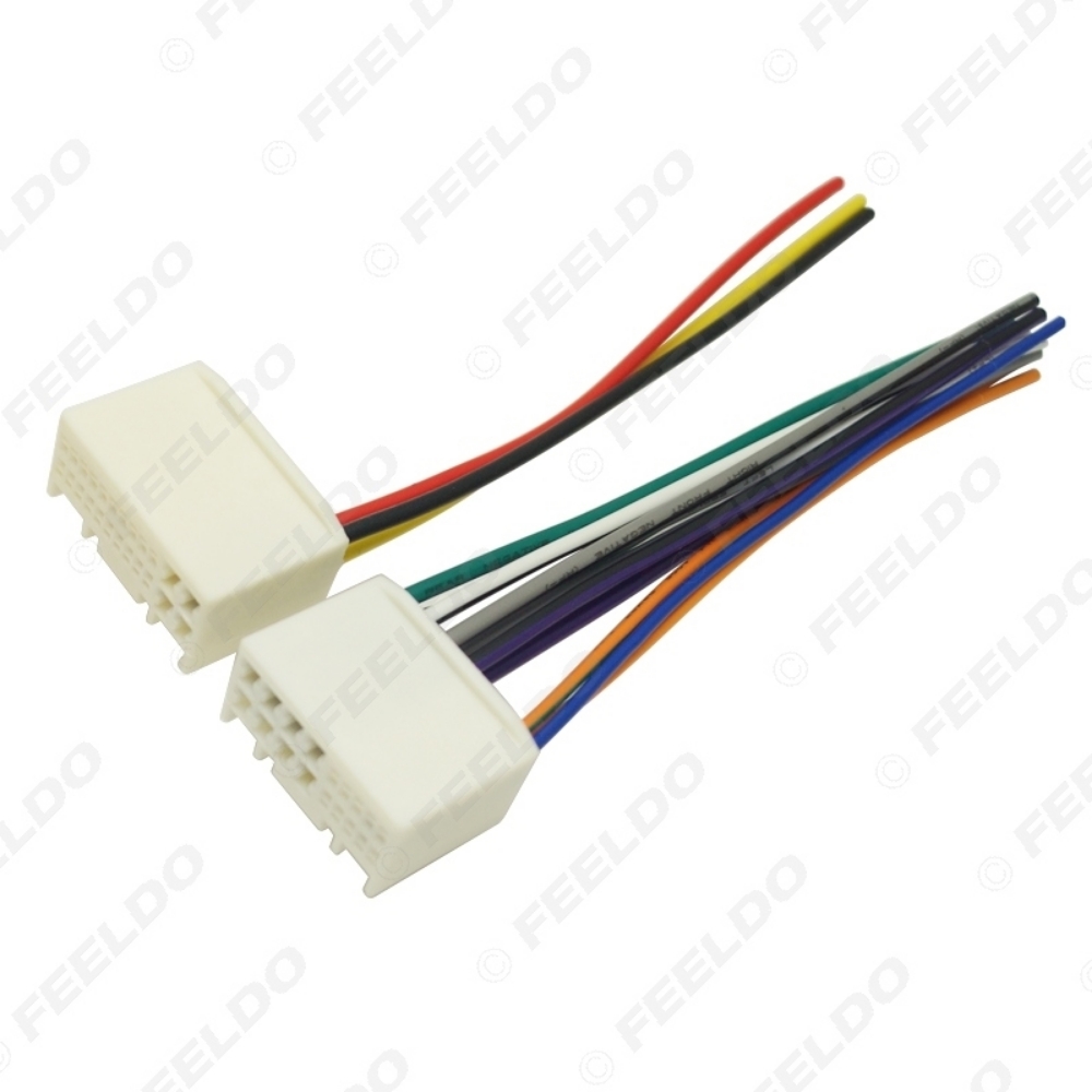 Picture of Car Radio Audio Power Wire Harness Adapter For KIA K2/K3/K5/Sportage R Hyundai IX35/Tucson ISO CD Power Cable