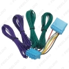 Picture of Car Radio Wire Harness Adapter For Honda(1998-2013) Stereo Radio Male Connector To Female Connector With RL/RR Speaker Extension Wire