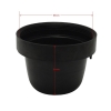 Picture of 2X Waterproof Universal Car HID LED Headlight Dustproof Cover Rubber Sealing Cap Headlamp Cover H-55mm D-65mm