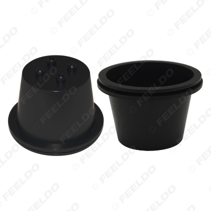 Picture of 2X Universal Waterproof Car HID LED Headlight Dustproof Cover Rubber Sealing Headlamp Cap Cover H/D 45mm/53mm