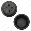 Picture of 2X Universal Waterproof Car HID LED Headlight Dustproof Cover Rubber Sealing Headlamp Cap Cover H/D 45mm/53mm