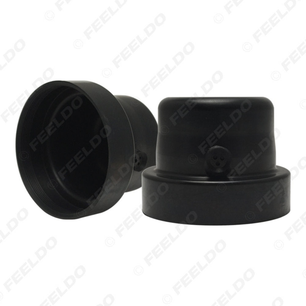Picture of 2X Car/Auto Waterproof HID LED Headlight Dustproof Cover Cap Rubber 63mm-76mm Sealing Headlamp Cover