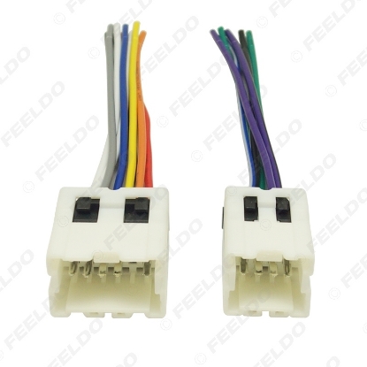 Picture of Car Radio Audio Power Wiring Harness Adapter Plug For Old NISSAN Micra Patrol Skyline Sunny Primera
