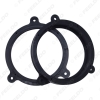 Picture of 6.5" Car Speaker Spacer Solid Modified Rings Kit for Subaru Forester Rear Door Audio Pad Mat Adapter