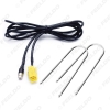 Picture of Car ISO 6Pin to 3.5MM Jack Stereo Audio Aux Cable Adapter For Fiat Grande Punto Alfa 159 with 2pcs Key Tools