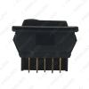 Picture of Auto 12V/24V 20A Universal 5pins Car Power Window Switch Button With Illumination Indicator Red Light