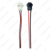 Picture of White/Black Car T10 194 LED Bulbs Base Holder Adapter Socket Harness Plug For Car Styling