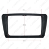 Picture of Car 2DIN Radio Audio Fascia Frame Panel Dash Mount Kit Adapter With Inner Trim For Skoda Octavia (2014+)/Rapid Spaceback(2013+)OEM Head Unit Installation