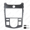 Picture of Gray/Black Car Radio Fascia Frame For KIA Forte(09-12)/Cerato(09-12)/Naza Forte Auto AC Dashboard Panel Trim OEM 2DIN Size Reinstallation