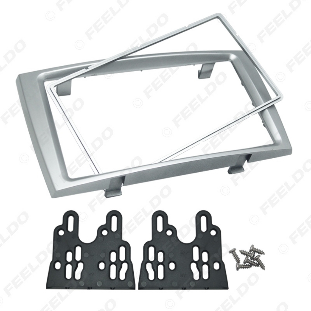 Picture of Car Double Din DVD Radio Fascia Frame for PEUGEOT 308/408 Dashboard Panel Mount Installation Adapter Trim Kit