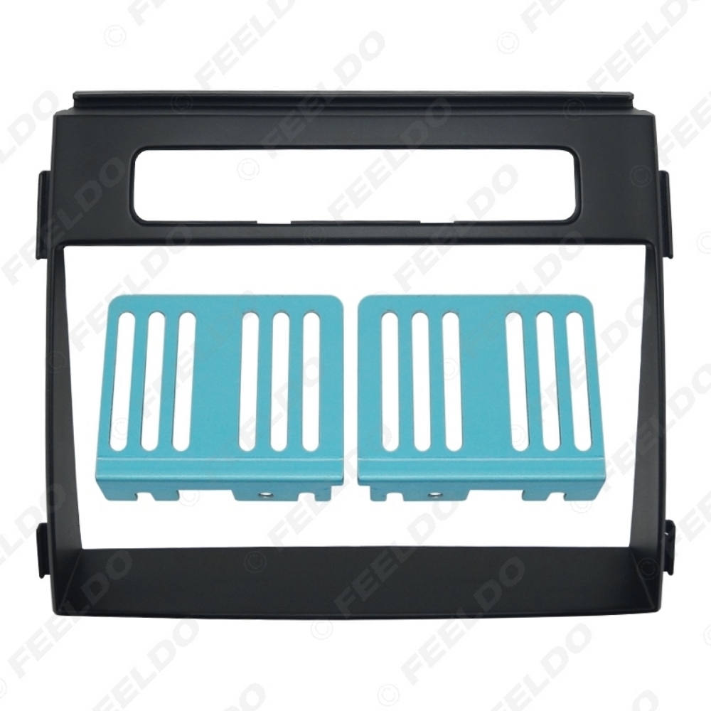 Picture of 2DIN Car CD/DVD Radio Fascia Plate Panel Frame for KIA Soul Panel Dashboard Installation Trim Mount Kit
