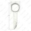 Picture of 2pcs Car CD DVD Stereo Radio Removal Release Tool Keys Repair Tool Stereo Head Unit Audio Tools For VW Audi