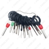 Picture of 18pcs/set Auto Plug Terminal Extraction Repair Tool Circuit Board Wire Harness Disassembled Crimp Pin Back Needle Remove Tool