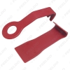 Picture of 5pcs Red Auto Stereo Dash Door Soundproof Clip Panel Open Remover Tool Moulding Trim Dashboard Removal Tool Kit