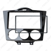 Picture of 2DIN Black Car Audio Radio Fascia Frame For Mazda RX8 2003-2008 Stereo Plate Trim Panel Dash Mount Kit