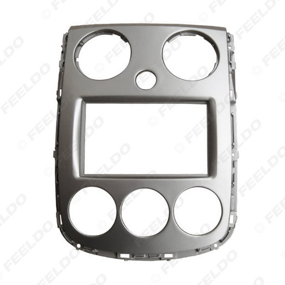 Picture of 2 Din Car Stereo Radio DVD Face Plate Frame for Mazda Verisa 2005+ Fascia Panel Audio Dash Installation Trim Kit