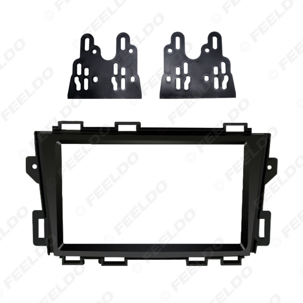 Picture of Car Double Din Audio Stereo Fascia Frame For NISSAN Murano 2008-2014 Radio CD Plate Panel Frame Dash Mount Trim Kit