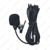 Picture of 3.5mm TRS Microphone Kit Clip-On For Car GPS Interior Handsfree Calls With Jack and 3M Cable