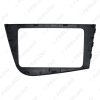 Picture of Gray Car 2 Din Audio Radio Fascia Frame for Seat Leon 2005-2011 Left Hand Driving LHD Dash Plate Panel Mount Kit