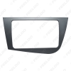 Picture of Gray Car 2 Din Audio Radio Fascia Frame for Seat Leon 2005-2011 Left Hand Driving LHD Dash Plate Panel Mount Kit