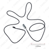 Picture of Car 12pin Female Interface Wire AUX Audio Input Cable For Peugeot 307/308/407/408/507 Citroen Triumph Sega C2/C5/RD4