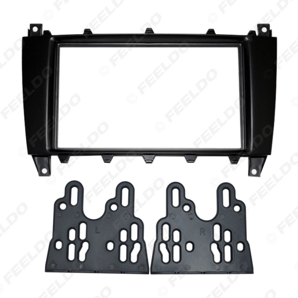 Picture of Car DVD/CD Radio Stereo Fascia Panel Frame Adaptor Fitting Kit For Mercedes-Benz C Class