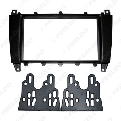 Picture of Car DVD/CD Radio Stereo Fascia Panel Frame Adaptor Fitting Kit For Mercedes-Benz C Class