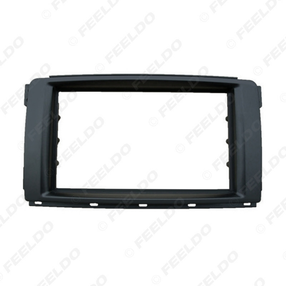 Picture of 2Din Car Stereo Radio Panel Fascia Stereo Frame Trim For Mercedes BENZ Smart 2010 Dash Refitting Kit