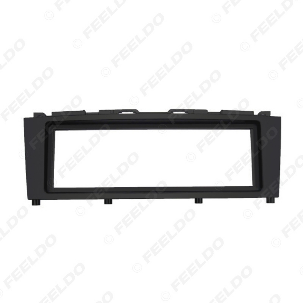 Picture of Car 1Din Stereo Radio Fascia Frame Trim Bezel for Mercedes BENZ C CLASS W204 2007-2011 Audio Dash Panel Frame Kit