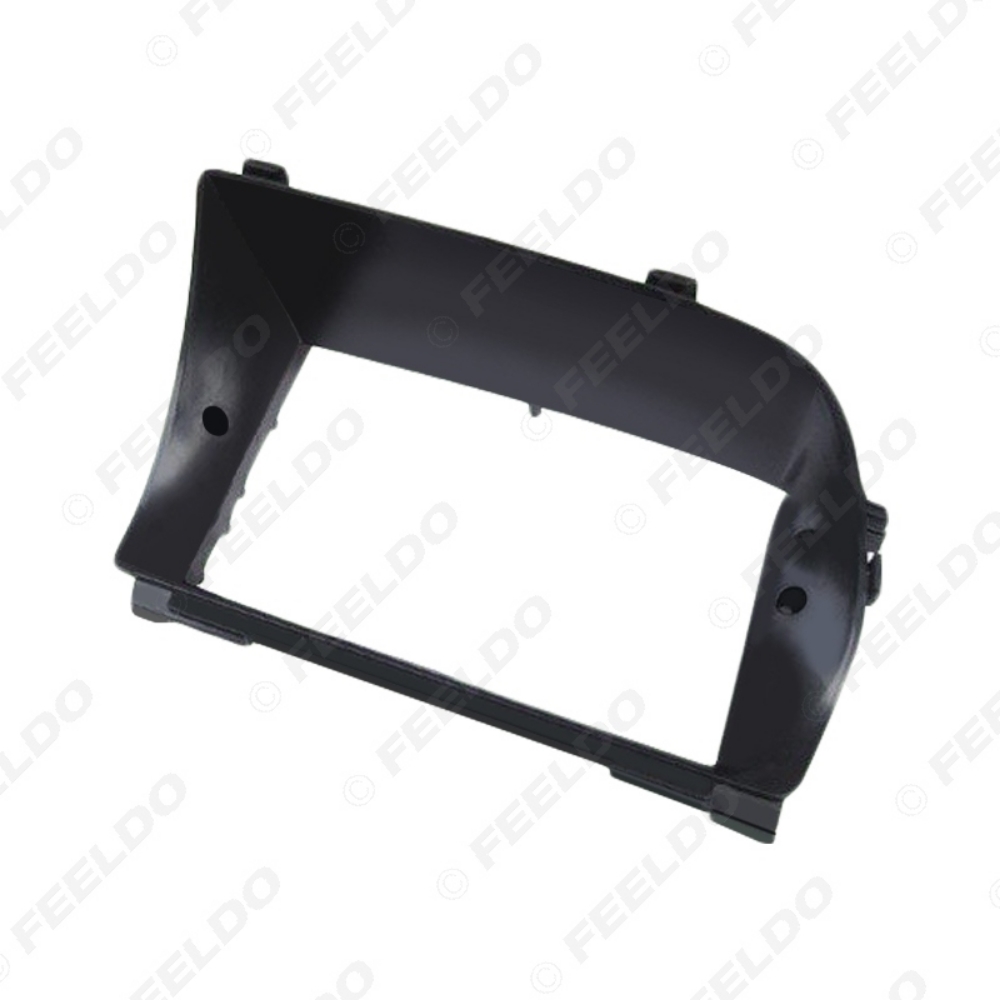 Picture of Car 2Din Stereo Radio Panel Fascia Frame For Mercedes BENZ S350 Change Into Touch-Screen Refitting DVD Frame Trim