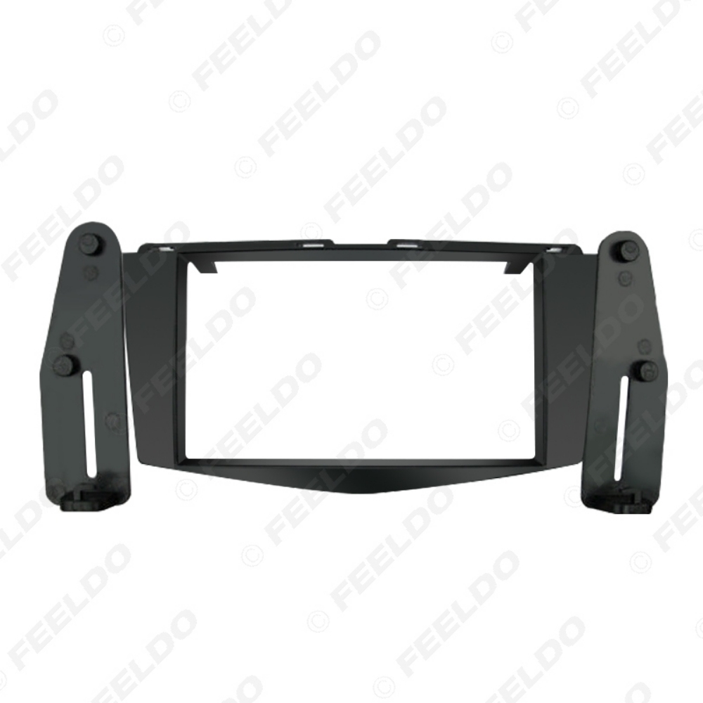 Picture of Car 2Din CD/DVD Stereo Radio Fascia Frame for BENZ C-KLASSE (W204) 2007 Dashboard Panel Mount Trim  Installation Kit