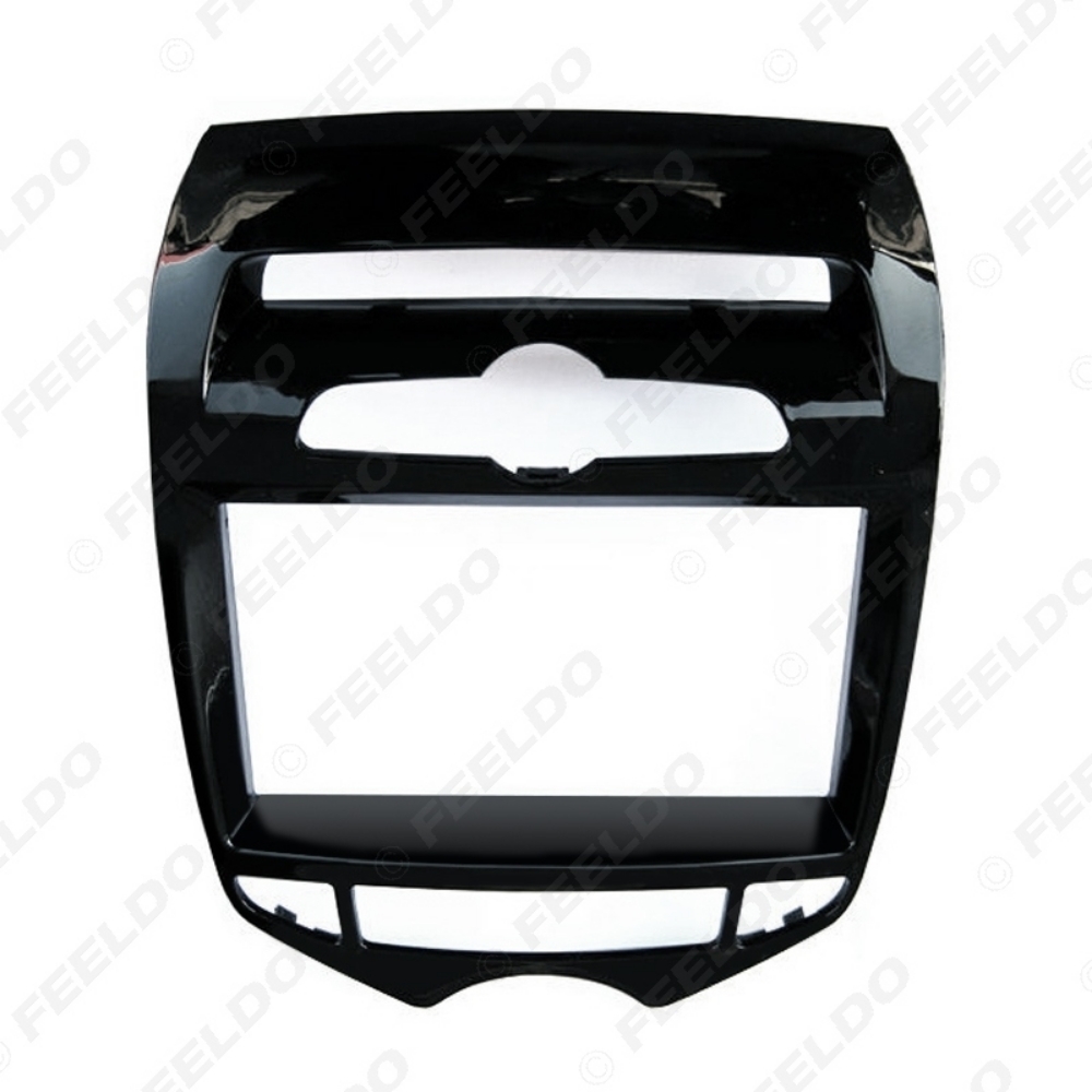 Picture of 2Din Car CD/DVD Panel Plate Fascia Frame Installation Kit For Hyundai IX20 (Auto AC) 2012 Stereo Dash Frame Bezel