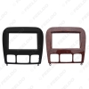 Picture of Car 2Din Stereo Radio Fascia Frame for BENZ S-Class W220 Dashboard Mount Trim Facia Panel Installation Kit 2-Color