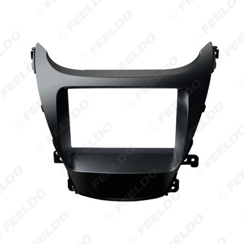 Picture of Car 2Din Radio Fascia Frame Installation Kit for 2014 HYUNDAI Elantra (LHD) Stereo Refitting Dash Panel Frame Mount Kit