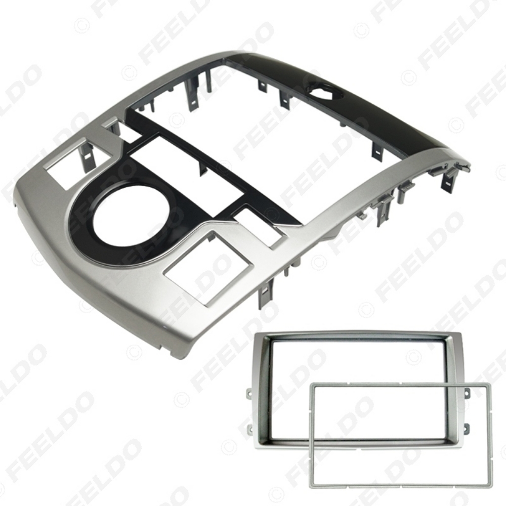 Picture of Car Stereo Radio Fascia Panel Frame Trim Dash Face Plate Installation Mount Kit For KIA Cerato Coupe(2009-2012)/Forte Coupe(2009-2012) Aftermarket Installation #5747