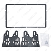 Picture of 2Din Car DVD Radio Fascia Frame for KIA Optima K5 (LHD) 2010+ Dashboard Installation Mount Frame Panel Trim Kit