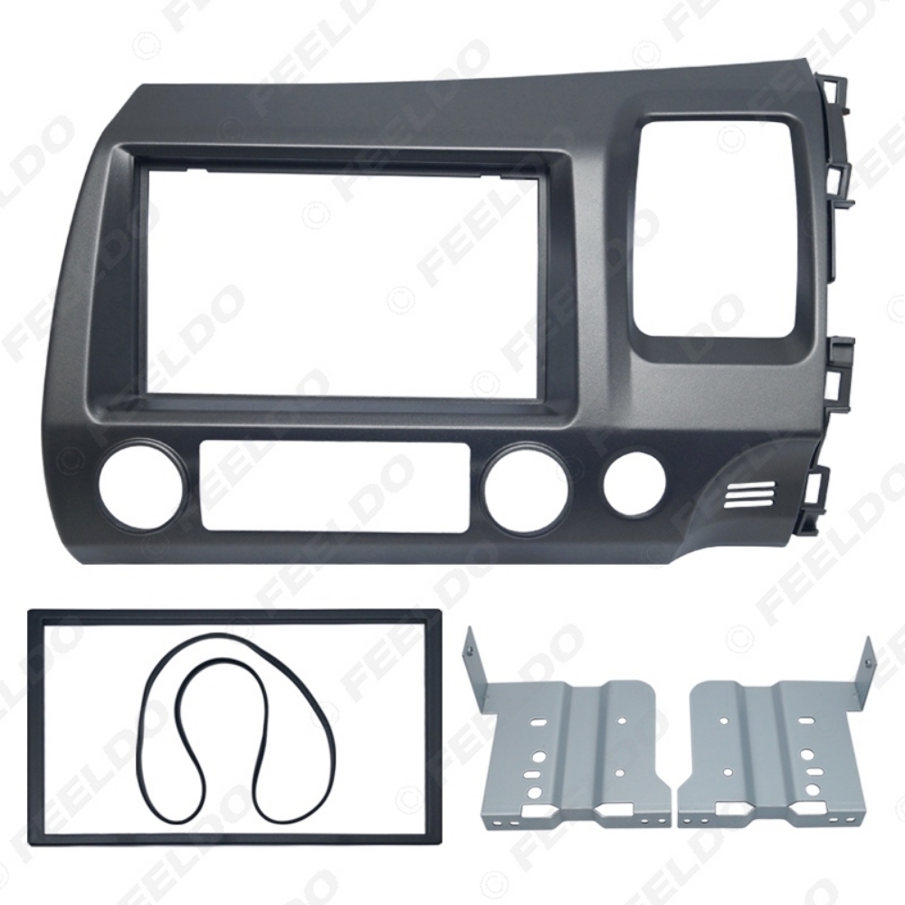 Picture of Car DVD/CD Radio Stereo Fascia Panel Frame Adaptor Fitting Kit For Honda CIVIC(RHD)