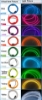 Picture of 5M 9-color Flexible Moulding EL Neon Glow Lighting Rope Strip With Fin For Car Decoration