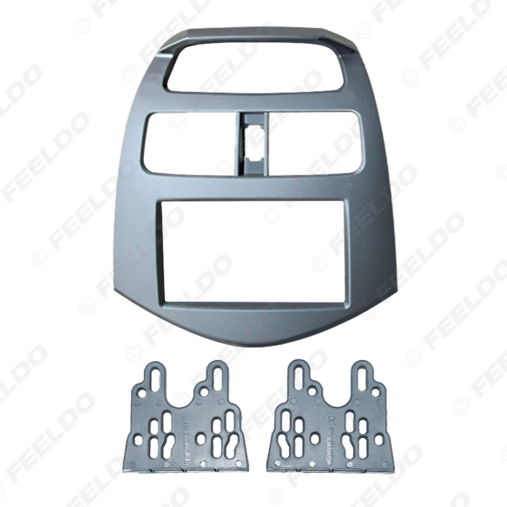 Picture of Car 2Din Refitting Stereo Radio Fascia Frame For Chevrolet Spark Daewoo Matiz Holden Barina Dash Fitting Panel Frame Mount Kit