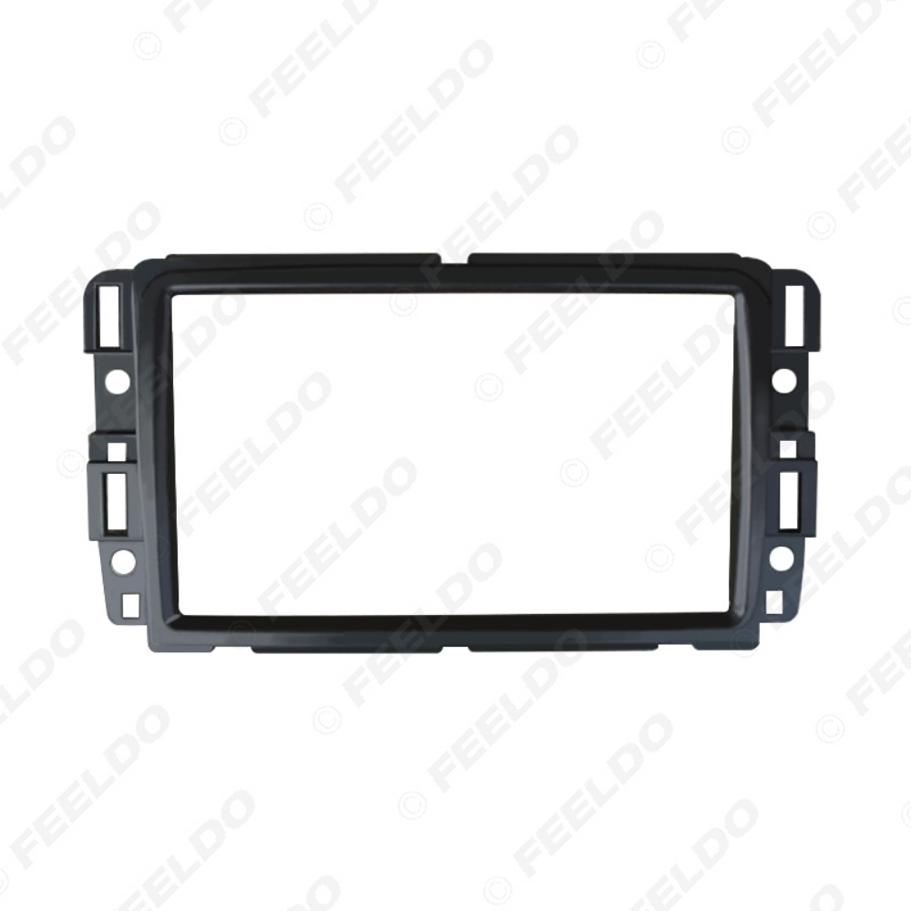 Picture of Car 2Din Radio Stereo DVD Fascia Frame For CHEVROLET Traverse BUICK Enclave GMC Acadia Dash Fitting Mount Panel Frame Trim Kit