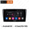 Picture of 9" 2.5D Nano IPS Screen Android 6.0 Octa Core/DDR3 2G/32G/4G LTE Car Media Player With GPS/FM/AM RDS Radio/Bluetooth /Mirror Link/USB/SD For Mazda 3 2007-2012