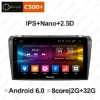 Picture of 9" 2.5D Nano IPS Screen Android 6.0 Octa Core/DDR3 2G/32G/4G LTE Car Media Player With GPS/FM/AM RDS Radio/Bluetooth /Mirror Link/USB/SD For Mazda 3 2007-2012