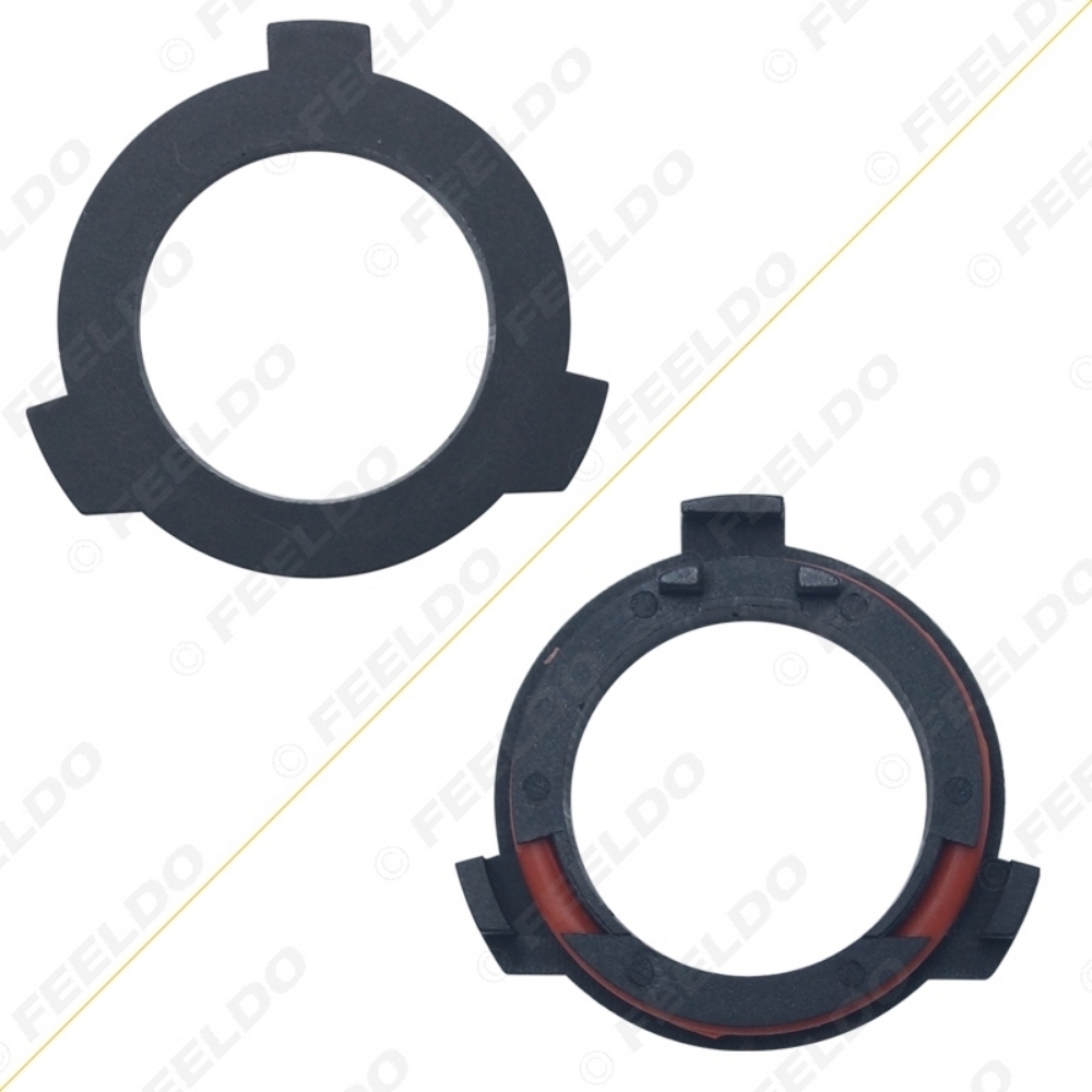 Picture of 2x H7 LED Headlight Bulb Holder Adapters For OPEL Astra G Honda CR-V Mazda Car Styling LED light Clip Retainer Base