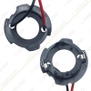 Picture of 2x Car H7 LED Headlight Bulb Retainers Clip Holder For Volkswagen Golf5 MK5 GTI Jetta LED Bulb Base Socket Adapter