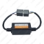 Picture of Car LED Headlight Error Free Warning Canceller Plug for H4 Hi/Lo Headlamp Canbus Error Free Load Resistor
