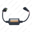 Picture of Car LED Headlamp Error Free Warning Canceller for 9005/9006/9012 LED Head Light Canbus Error Free Load Resistor