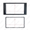 Picture of Car Stereo Radio Fascia Frame For VOLKSWAGEN Touareg 2009 2DIN Dash Panel Plate Frame Installation Mount Kit