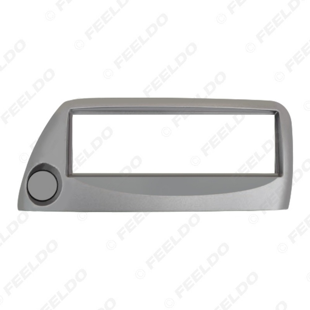 Picture of Silver 1Din Car Radio Audio Fascia Frame Kit for FORD Ka 1996-2008 European RHD DVD Player Dash Panel Installation Trim Kit