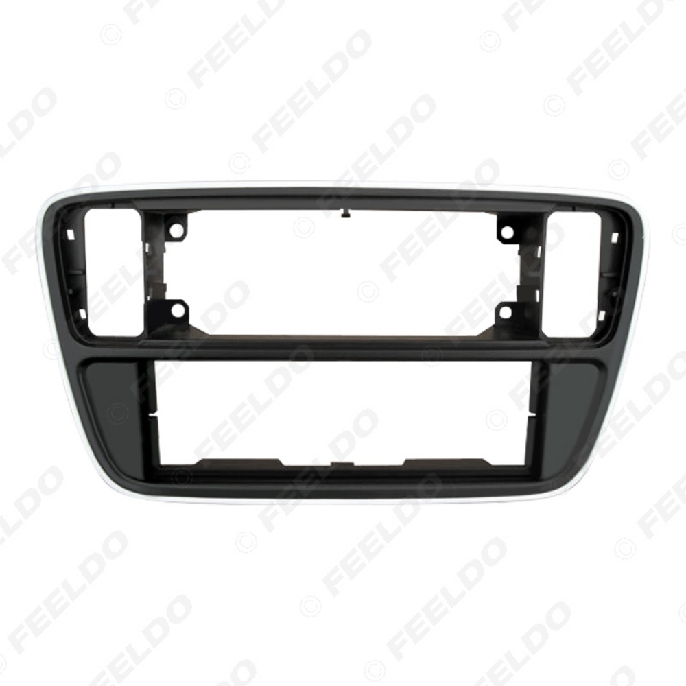 Picture of Car 1DIN Radio Fascia Frame For VOLKSWAGEN UP Skoda Citigo Seat Stereo Plate Panel Frame Dash Installation Bezel Kit
