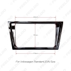 Picture of Glossy Black Car 2DIN DVD Radio Stereo Fascia Frame For Volkswagen Bora 2013-2015 Dash Panel Frame Refitting Installation Kits